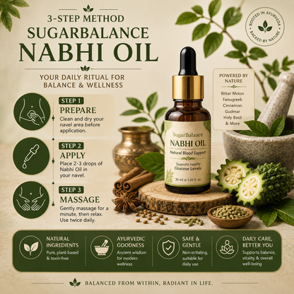 Sugar Balance Nabhi Oil