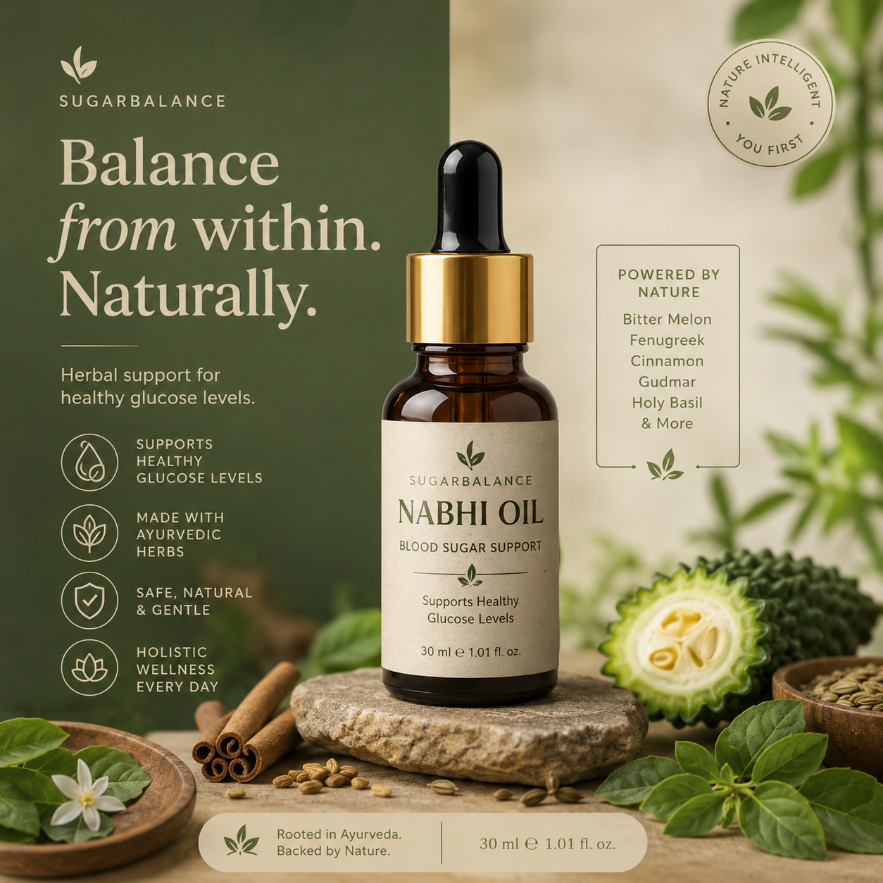 Sugar Balance Nabhi Oil