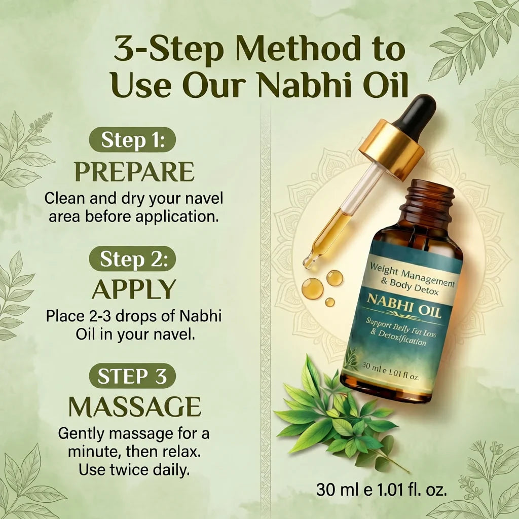 Weight Management Nabhi Oil (100% Natural)