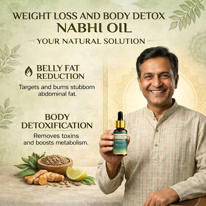 Weight Management Nabhi Oil (100% Natural)